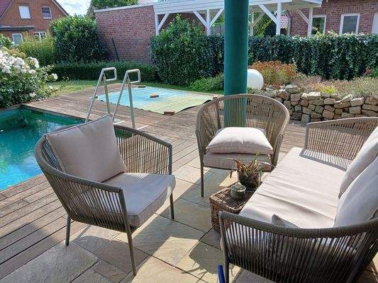 überdachte Terrasse