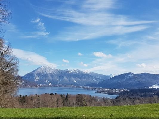 Blick von Gmund auf den Tegernsee