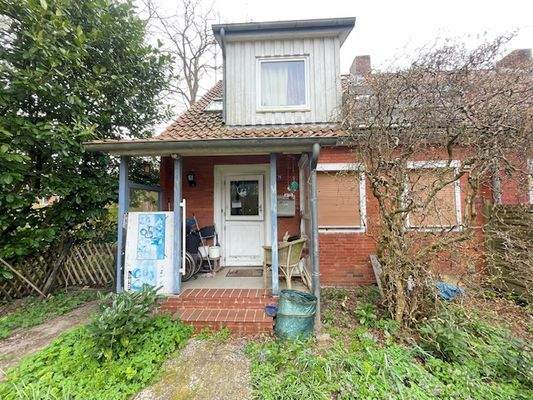Hauseingang mit Veranda