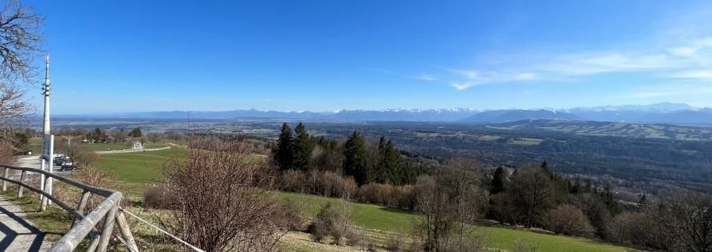 Hohenpeißenberg Ausblick