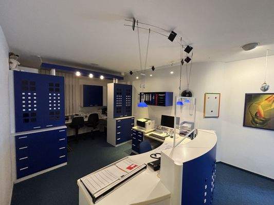 Empfangsbereich Praxis