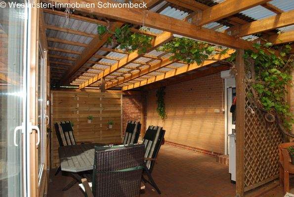 Überdachte Terrasse