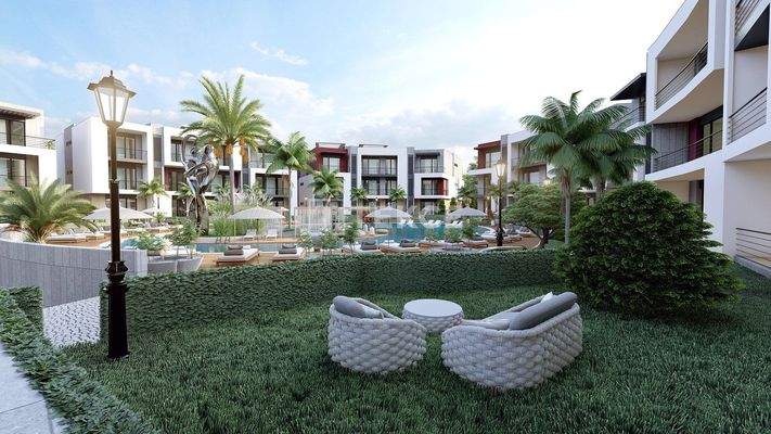 Apartments with Sea and Mountain Views in Girne