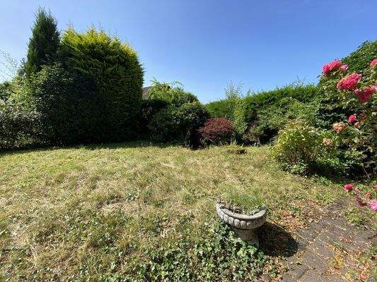 65) Garten-/Rasenteilansicht