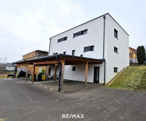 Ansicht Doppelhaushälfte