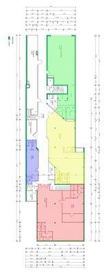 Flächen Unterteilung