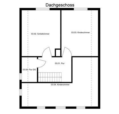Grundriss Dachgeschoss