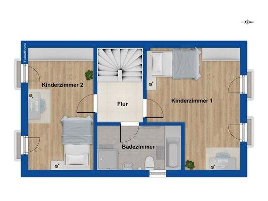 Grundriss Obergeschoss