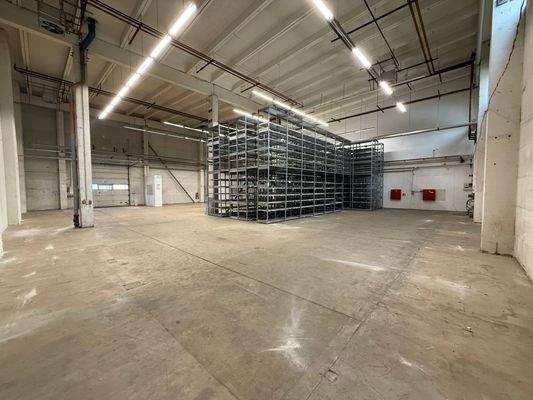 Halle 1 links - Lagerfläche