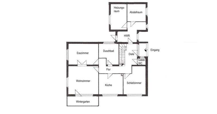Grundriss Erdgeschoss