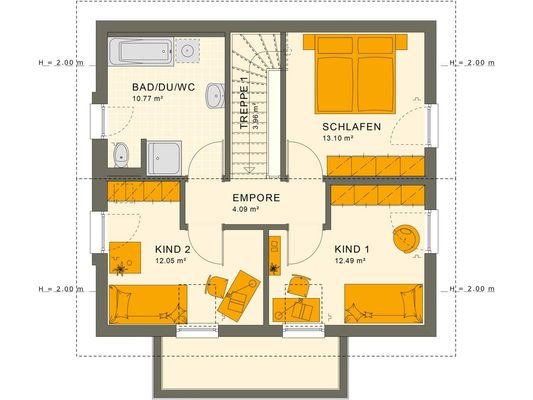 Grundriss SUNSHINE 113 V5 DG