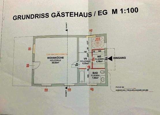 Grundriss EG Gästehaus