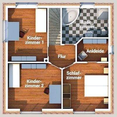 Grundriss Obergeschoss Beispiel