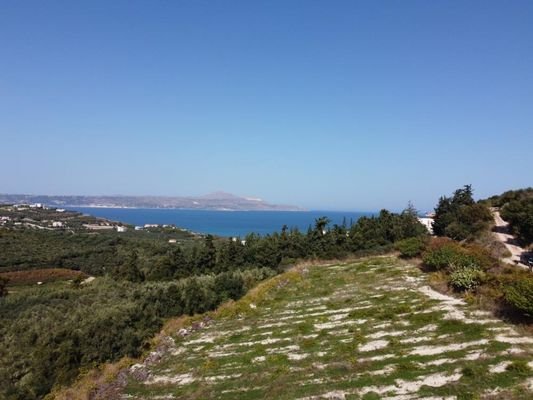 Atemberaubendes Grundstück mit Meerblick zum Verkauf in Kera