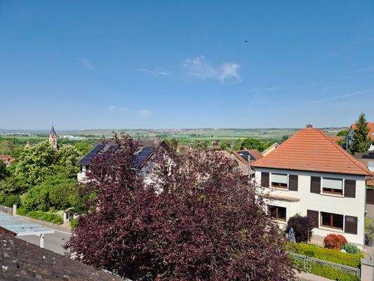 DG Bilck aus dem Dachfenster
