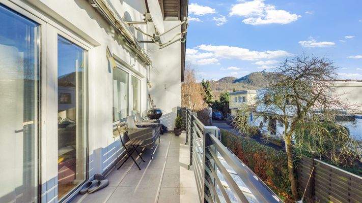 Balkon mit Fernblick