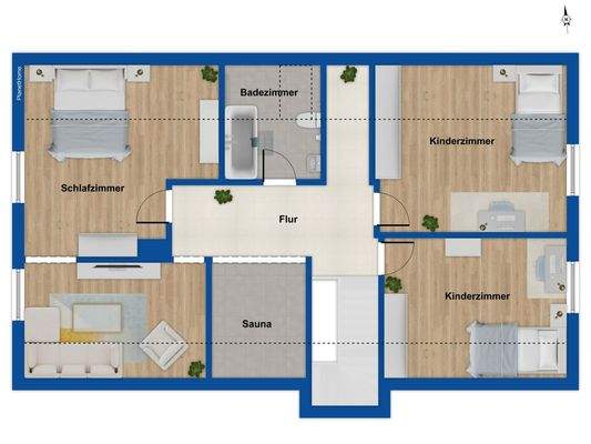 Grundriss Dachgeschoss
