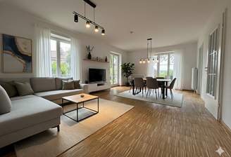 Einrichtungsbeispiel Wohn/Essbereich