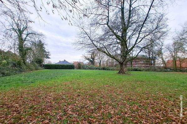 Grundstück Blick zur Hauptstraße