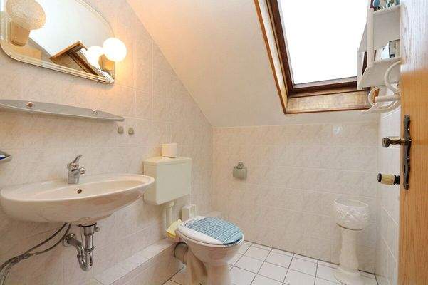 WC Dachgeschoss