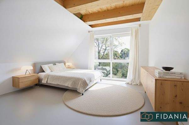 Schlafen Wohnung 1, Visualisierung 