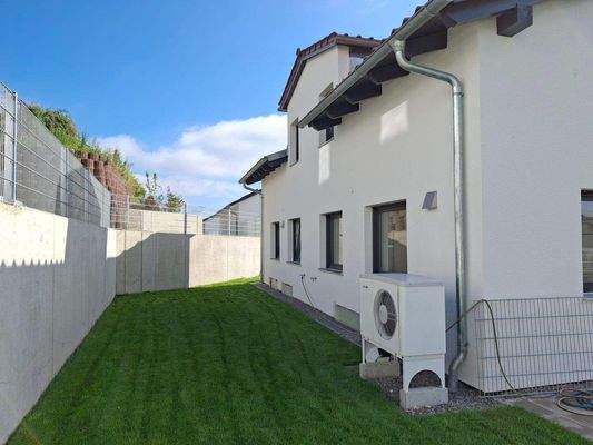 Garten hinter dem Haus