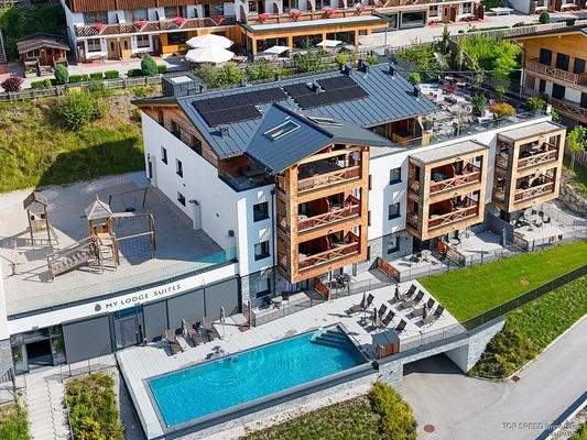 Ansicht schräg oben