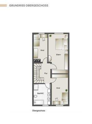Grundriss Obergeschoss