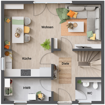 Stadthaus 100 Grundriss