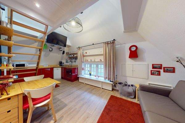 App. im Dachgeschoss