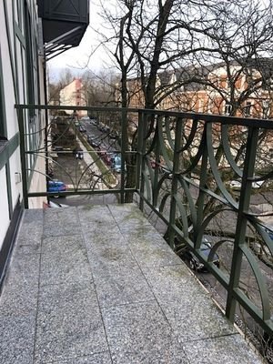 Balkon am Wohnzimmer