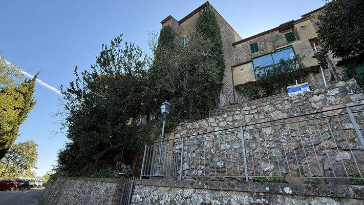 Ansicht des Turms von der Rückseite