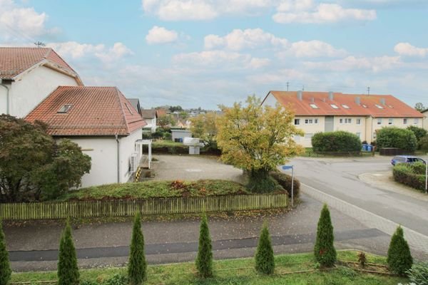 Ausblick Balkon