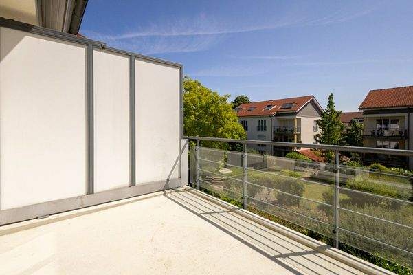 Balkon zur Rückseite