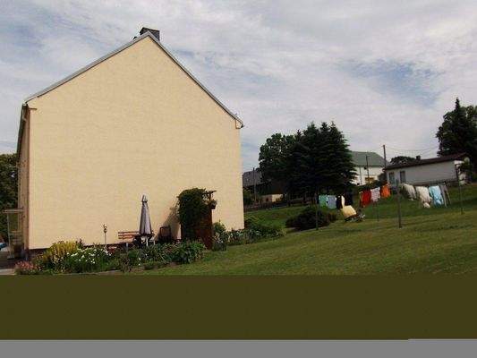 Sitzplatz + Wäschetrockenplatz