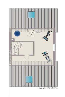 Grundriss Spitzboden