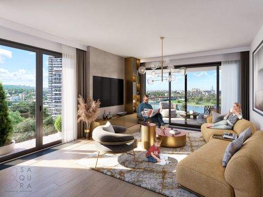 BW 19.2b Dolce Int 1014_Living Room Final People