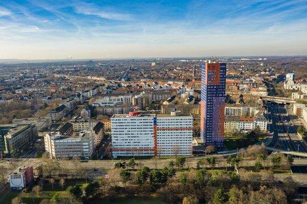 Blick über Köln-Ehrenfeld