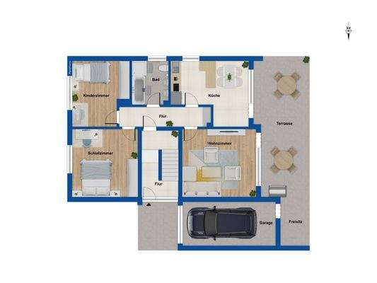 Grundriss Erdgeschoss