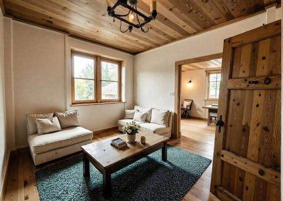 KI Bauernhaus Wohnbeispiel