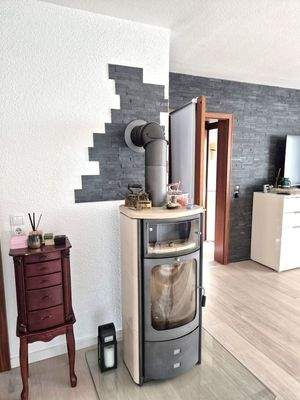 Kamin im Schlafzimmer ehemaliges Wohnzimmer