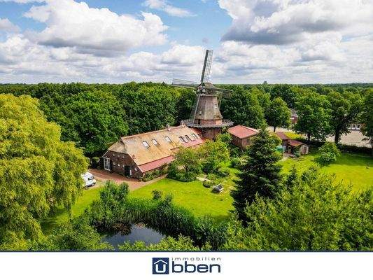 Blick auf das Anwesen