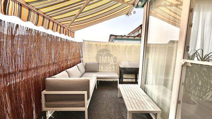 Balkon zum entspannen