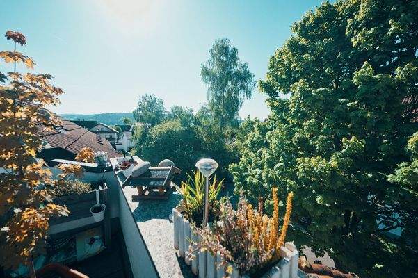 Ihr neuer Lieblingsplatz: Die Dachterrasse 