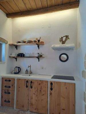 Kreta, Aspro: 3 Villen mit traditionellen Steinelementen und Bergblick zu verkaufen