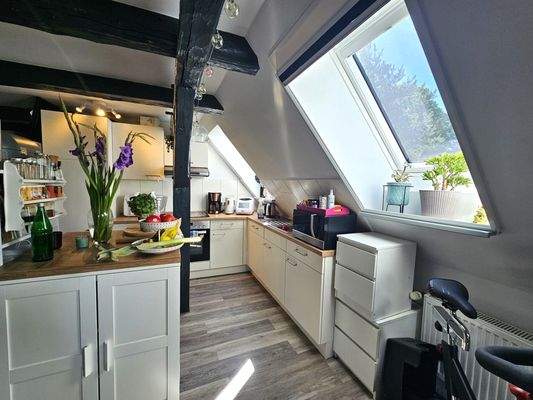 Wohnküche Dachgeschoss