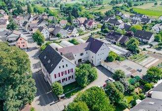 Objekt von oben vorne