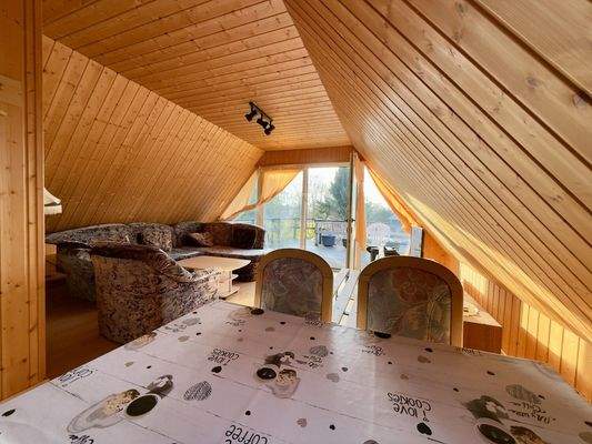 Wohnbereich der Ferienwohnung