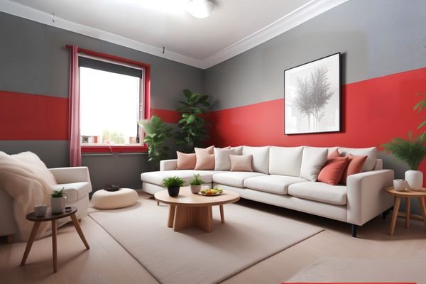 Wohnzimmer der WE rechts