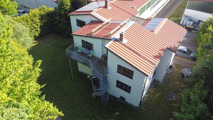 Wohngebäude Gartenseite